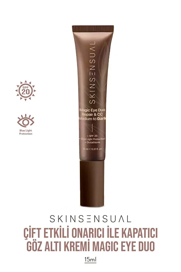 Magic Eye Duo Repair & CC Under-Eye Concealer 15 ml | Repairing & Brightening | Medium to Dark