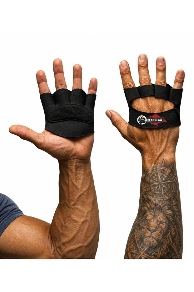 Pad Fitness Gloves Weightlifting Gloves Dumbbell GYM Training Fingerless Hand Protector