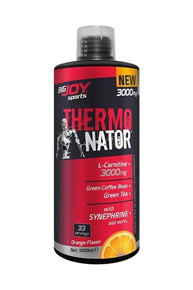 Bigjoy L-Carnitine ThermoNator Orange Flavored - 33 Servings (L-Carnitine 3000 mg / Serving)