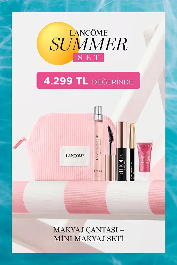 Lancome Summer Makeup Starter Set - Summer Edition with Gift Bag 8690595236070