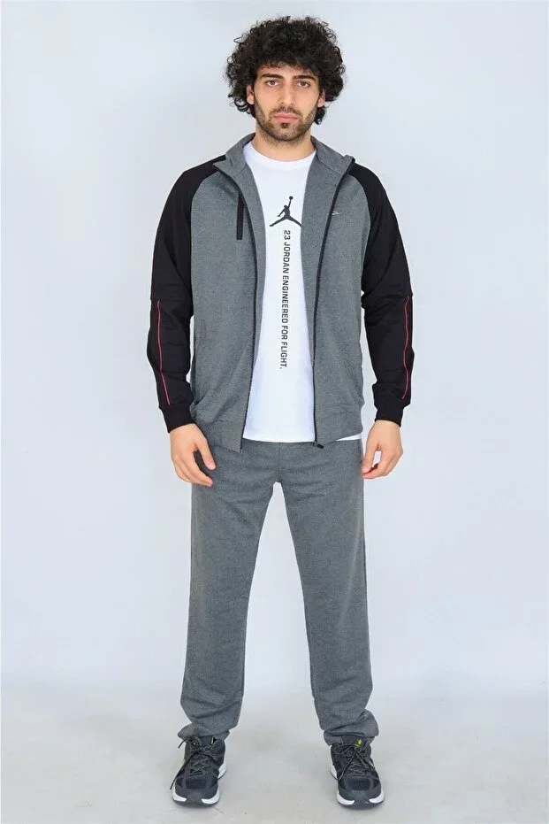 Cotton Fabric Men's Tracksuit Set 201507