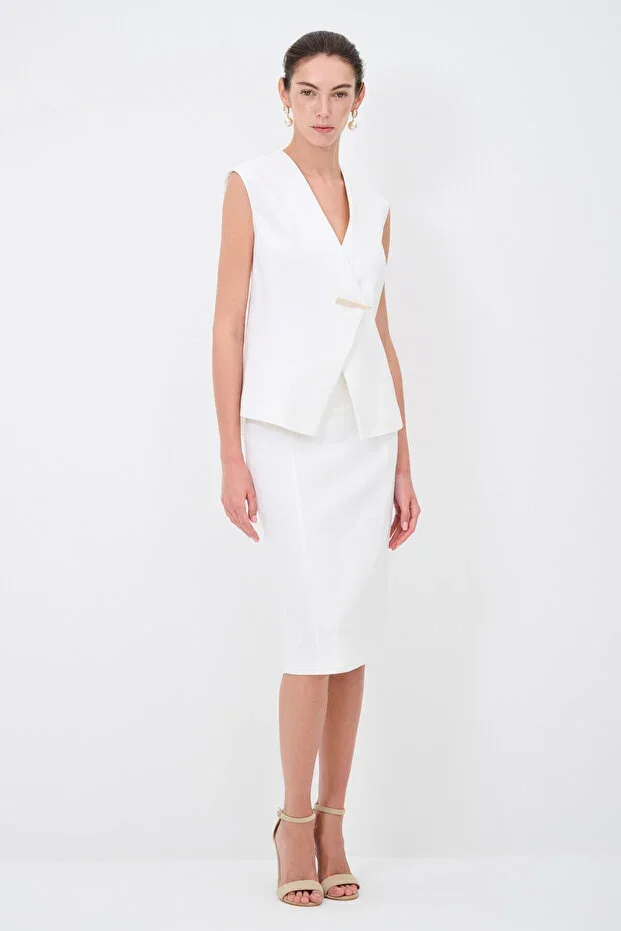 adL Pencil Skirt with Zipper Detail