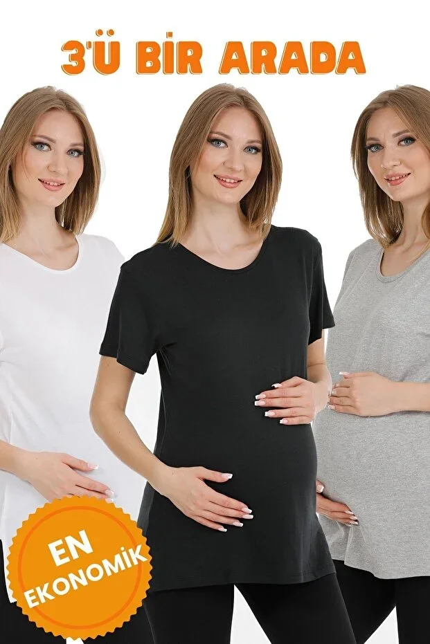 3-Piece Maternity T-Shirt