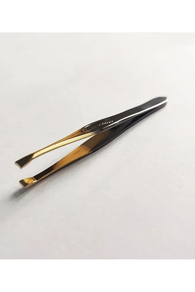 MNL-99-3 Professional Tweezers Smoke-Gold Color