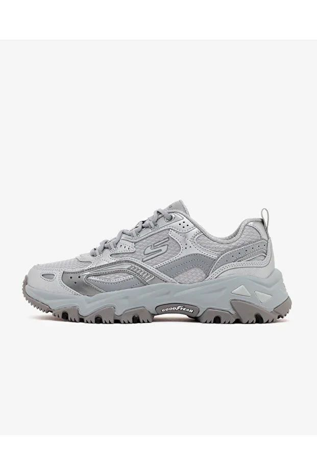 SKECHERS D'lites HIKER Women's Grey Outdoor Shoes 180330 SLGY