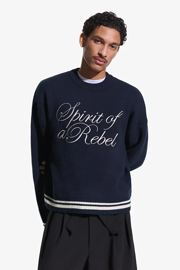 Embroidered Sweater