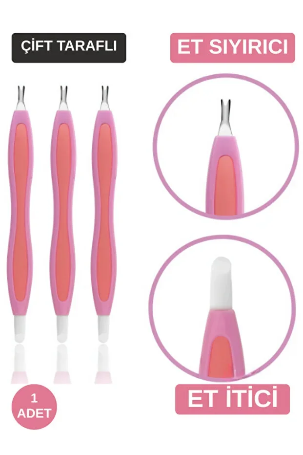Manicure Set Manicure & Pedicure Tools Nail Care Set Cuticle Cleaner Scraper Double Sided