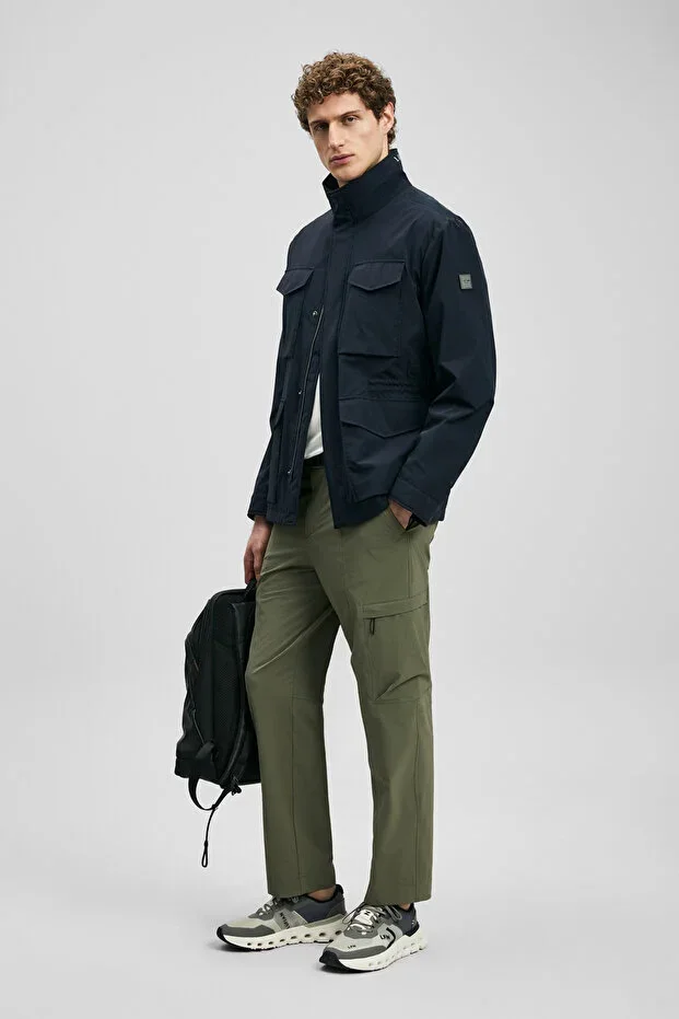 Respect Men's Beach Jogger Pants Regular Fit Green