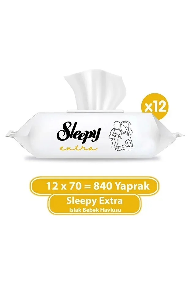 Extra Wet Baby Towel 12x70 (840 SHEETS)