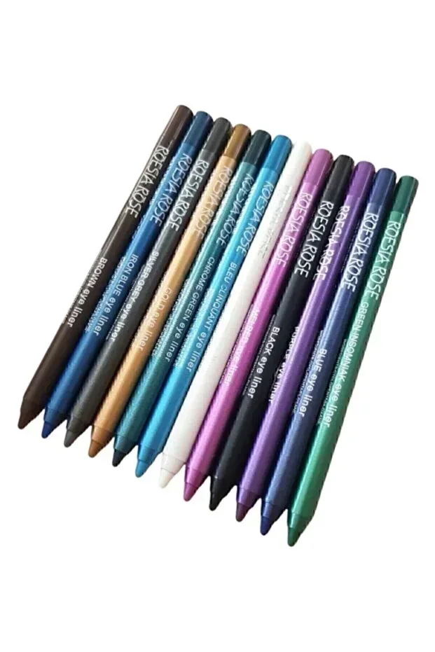 Roesıa Rose 12 Li Model Ultra Creamy Colored Eyeliner