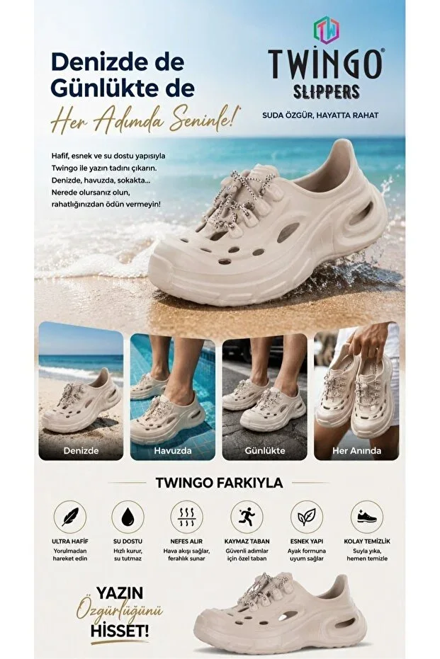 Eva Lightweight Daily Sea & Sports Shoes (Unisex)