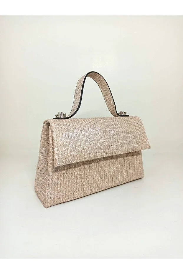 Women's Powder Glitter Evening Bag