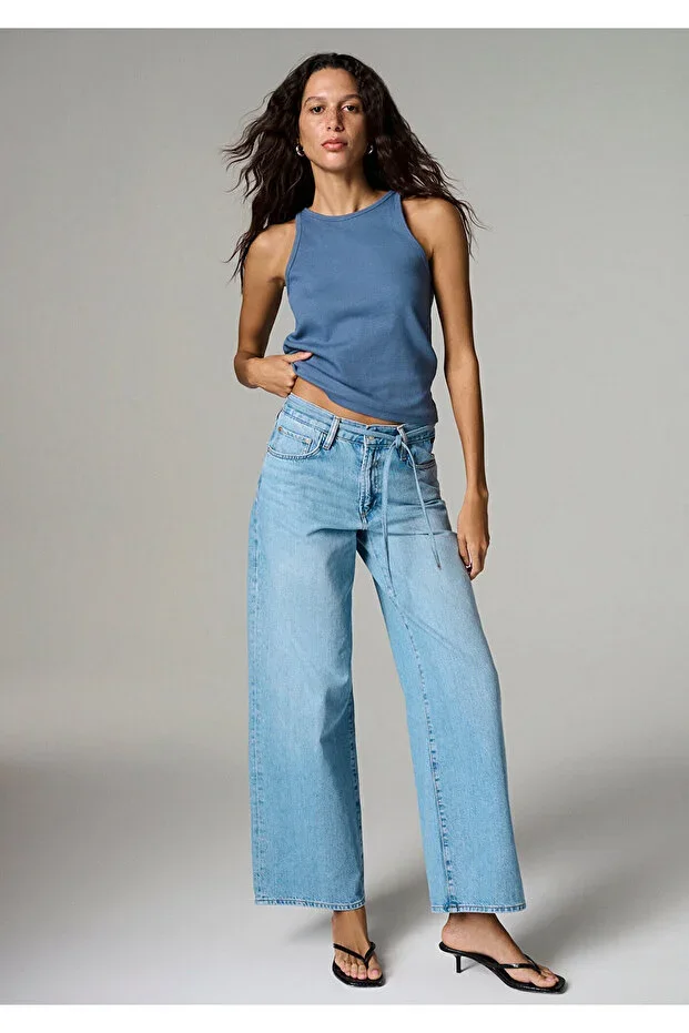 Mavi Wendy Classic Denim Light Blue Jean Pants 1012626-A4176