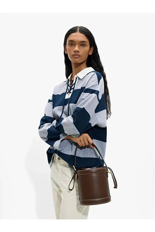 Women's Crossbody Bucket Bag