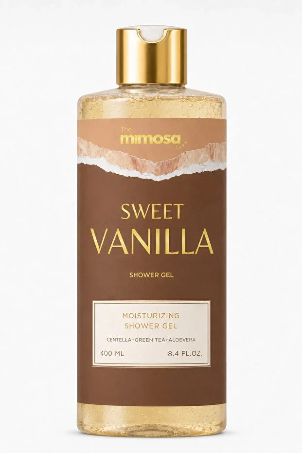 Sweet Vanilla Shower Gel 400 ml - Moisturizing and Softening Care