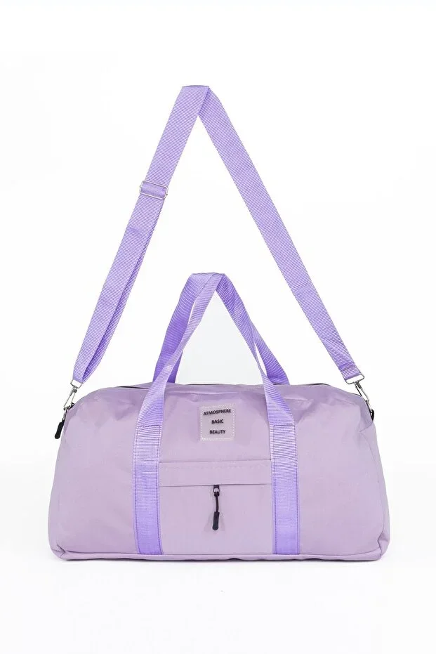 Unisex Front Pocket Long Strap Women's and Men's Travel Fitness and Sports Bag