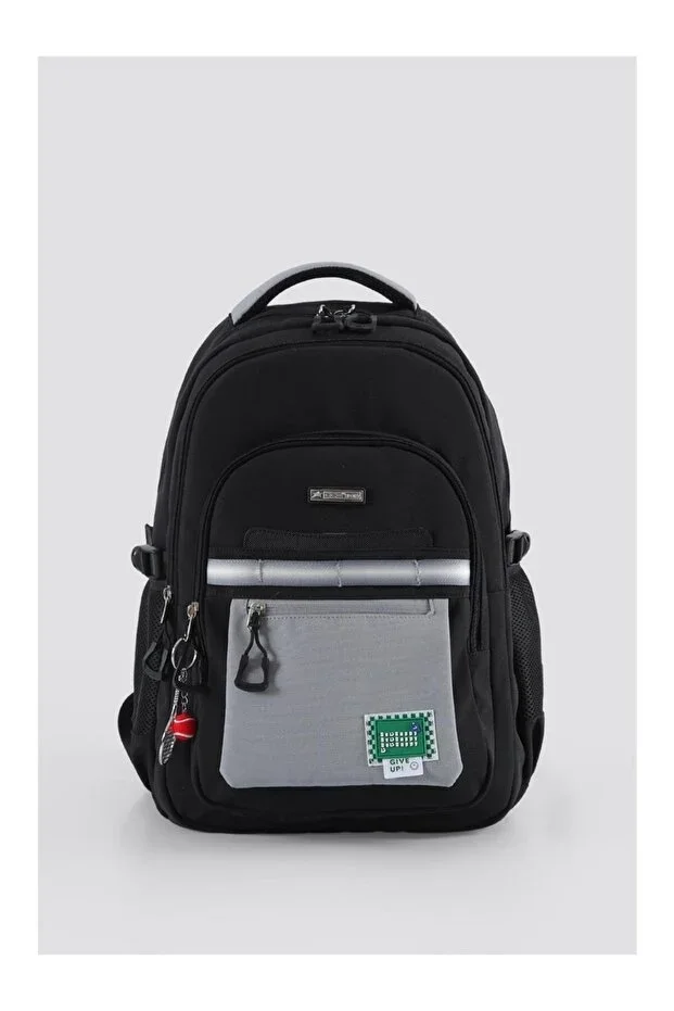 Waterproof Fabric Children's Multi-Compartment Orthopedic Back School Bag 51928