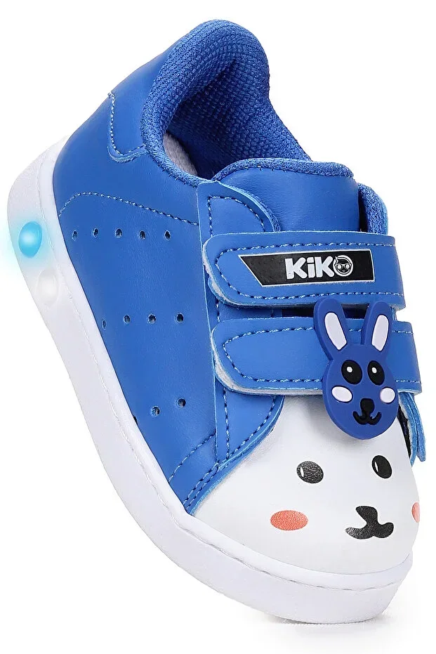 Bart Velcro Light-Up Boys Baby Sneakers