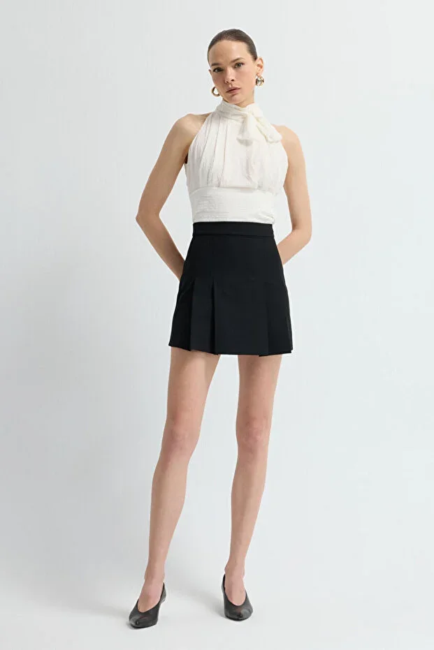 adL Pleated Mini Skirt