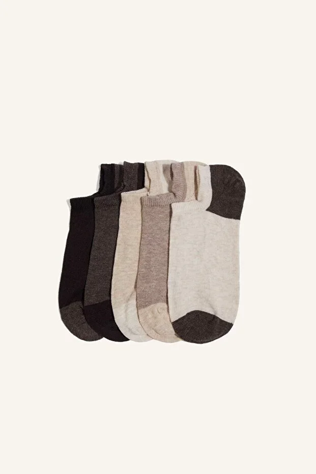 Men's 5-Pack Seamless Cotton Sneaker Socks H9269AXNS