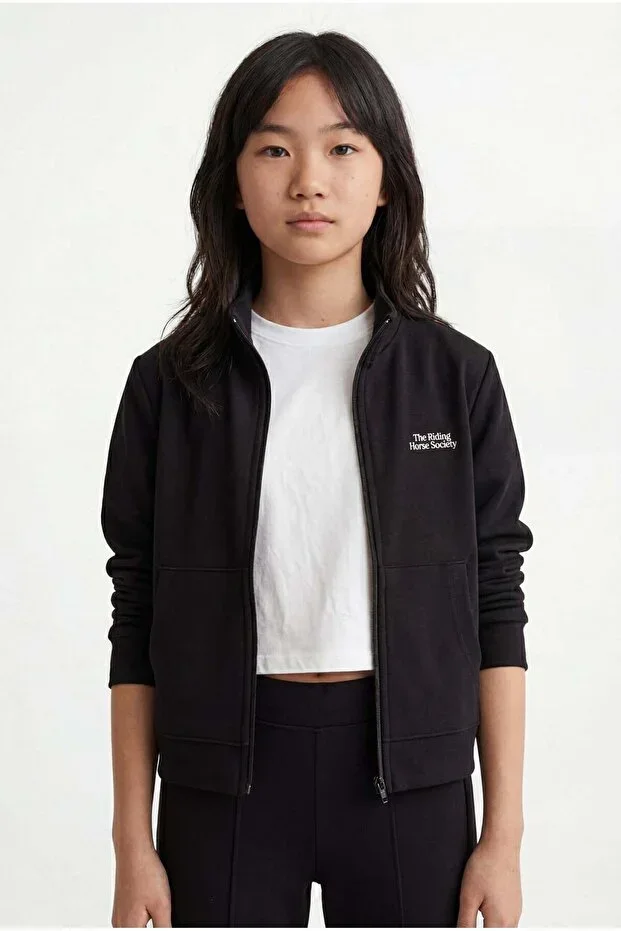 Girls' Soft Texture Sweatshirt