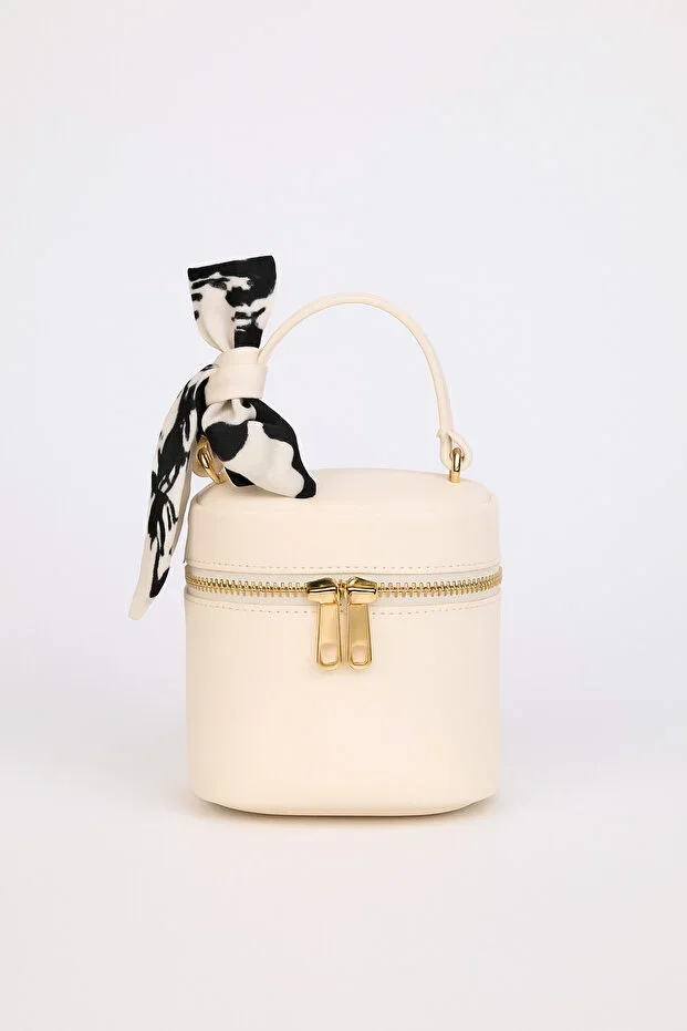 Women's Cream Box Crossbody Handbag Reborn
