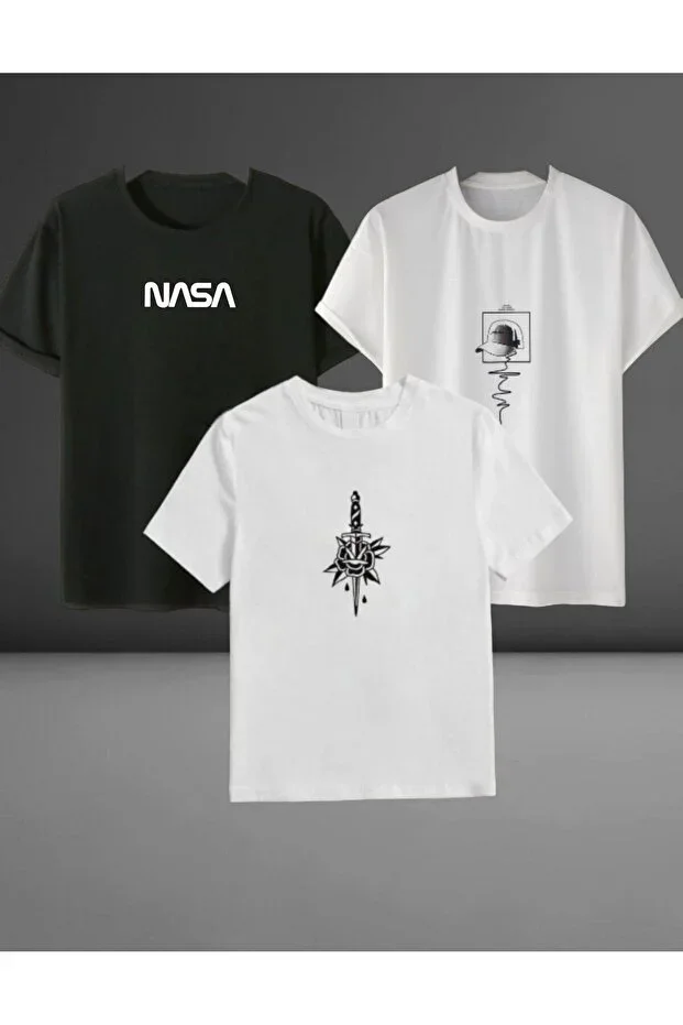 3-Piece Set Boys Quality T-SHIRT