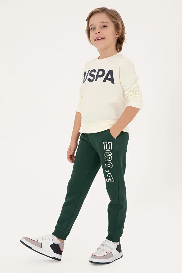 Boys Dark Green Sweatpants 50313825-VR079