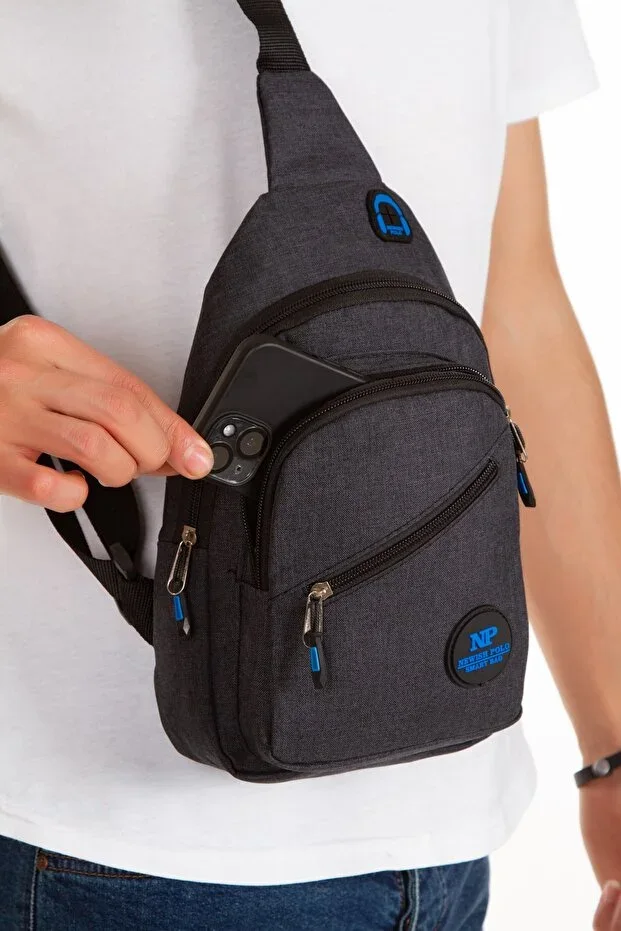 Newish Polo Unisex Waterproof Cross Strap Waist Shoulder Chest And Sports Bag Daily Bodybag Single Shoulder