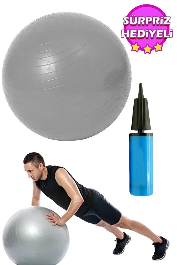 Pilates Ball 65cm Pilates Ball + 25cm Pump