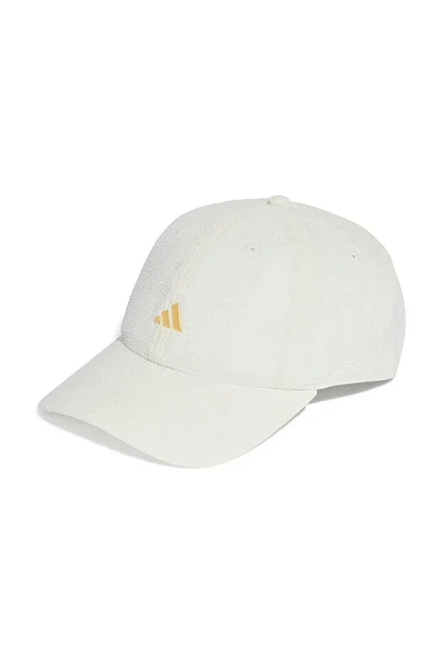 Unisex White Seersucker Cap Hat Jz1046