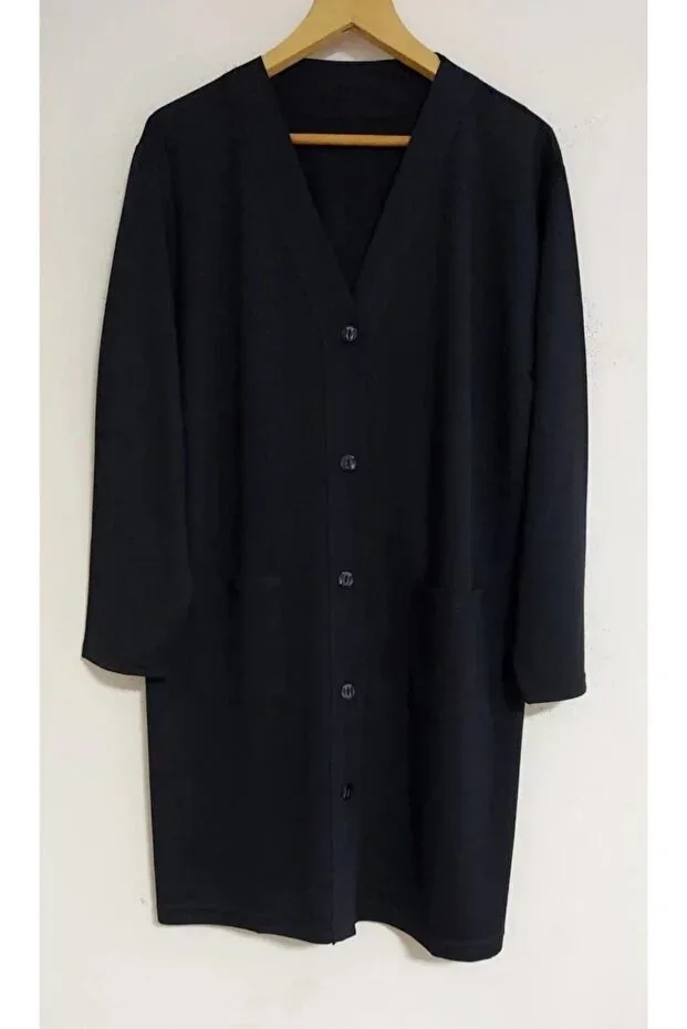 Mother's Cardigan Glorya Jersey Cotton Tunic Length