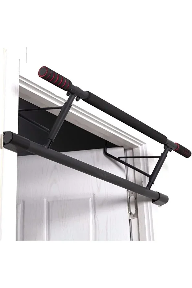 Foldable Unassembled Over-the-Door Pull-Up Bar – Steel Body, Home Sports & Fitness Equipment