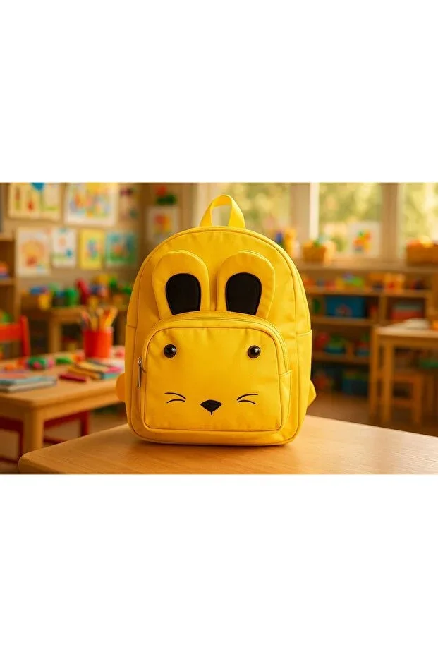 Yellow 0-4 Years Children's Backpack, Kindergarten-Nursery Bag