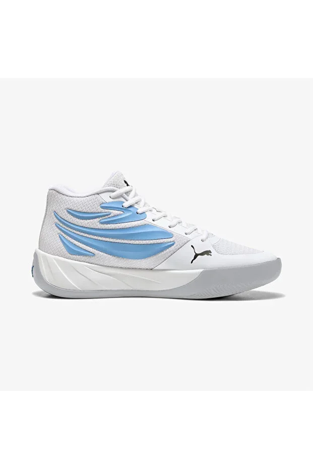 Court Pro Men's White Basketball Shoes