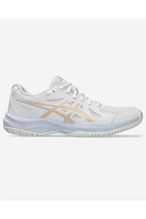 UPCOURT 6 Women's White Yellow Volleyball Shoes 1072A107-103