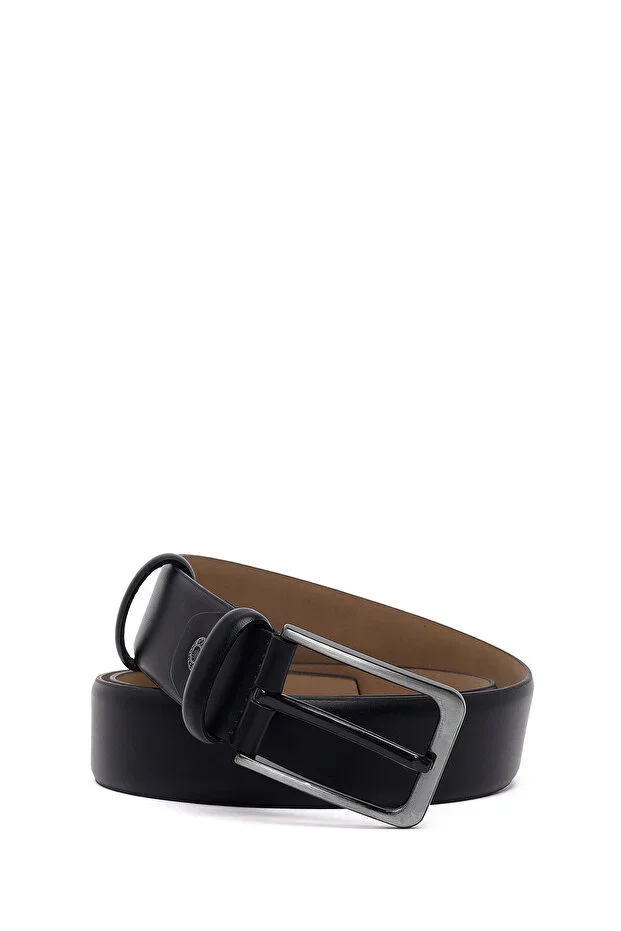 Men's Black Leather Belt 000A2D1200218