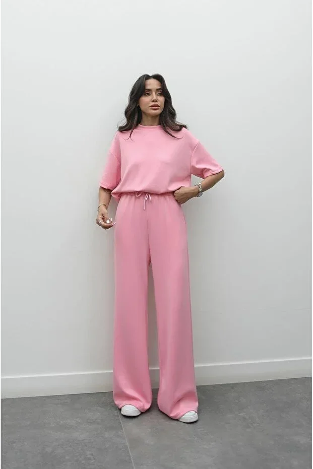 Pink Darcy Modal Tracksuit Set