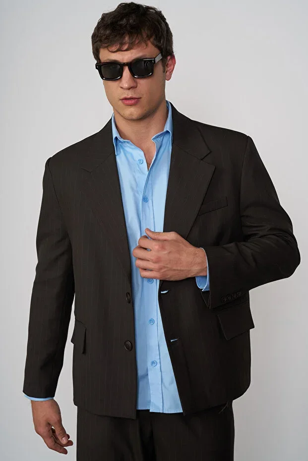 Striped Blazer Jacket