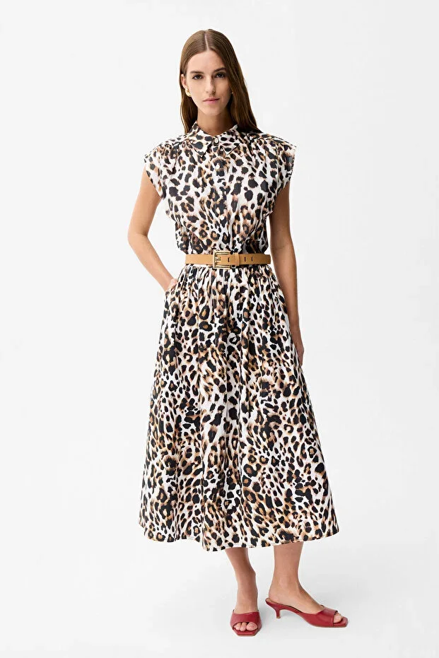 adL Leopard Print Skirt