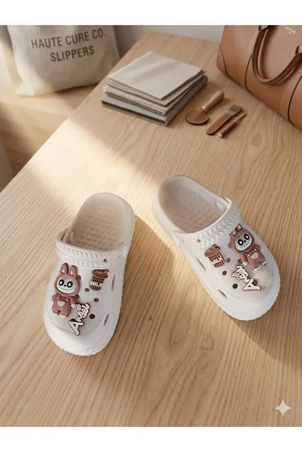 Children's Sandals Slippers - Non-Slip Sole, Cute Character, Figurine Daily Slippers