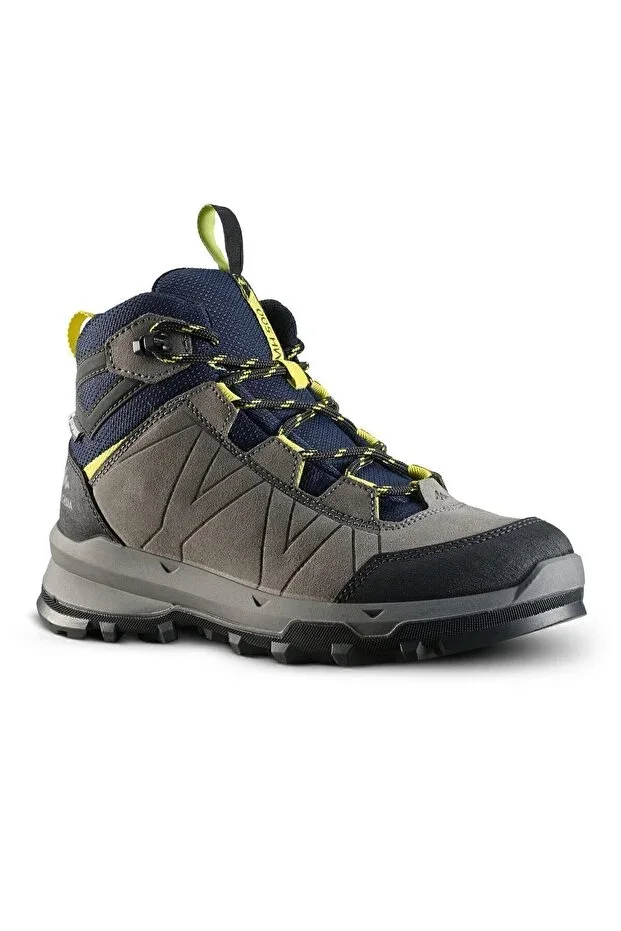 Quechua Children's Waterproof Boots - Blue / Grey - 28 / 39 - Mh500