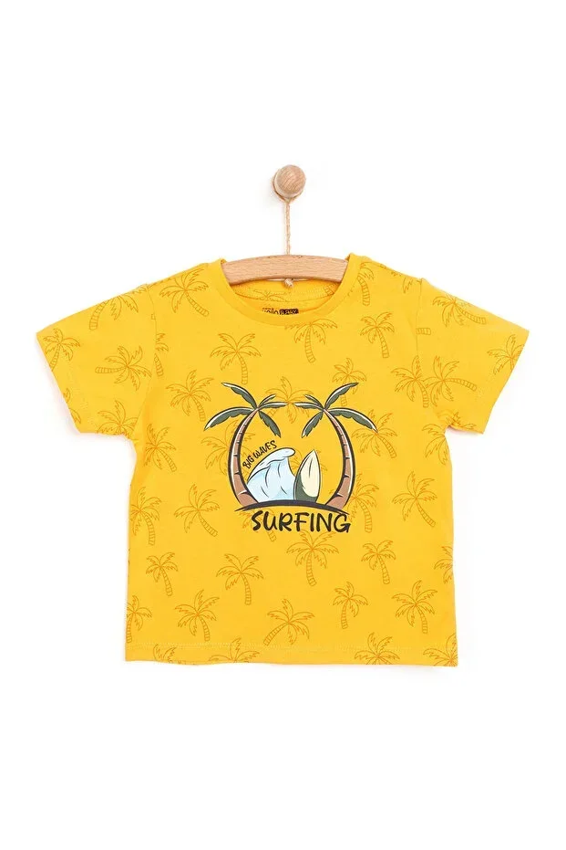 HelloBaby Basic Men's Surf Print T-Shirt Baby Boy