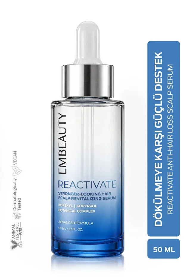 Embeauty Reactivate Hair Growth & Anti-Hair Loss Strengthening Complex Serum 50 ML