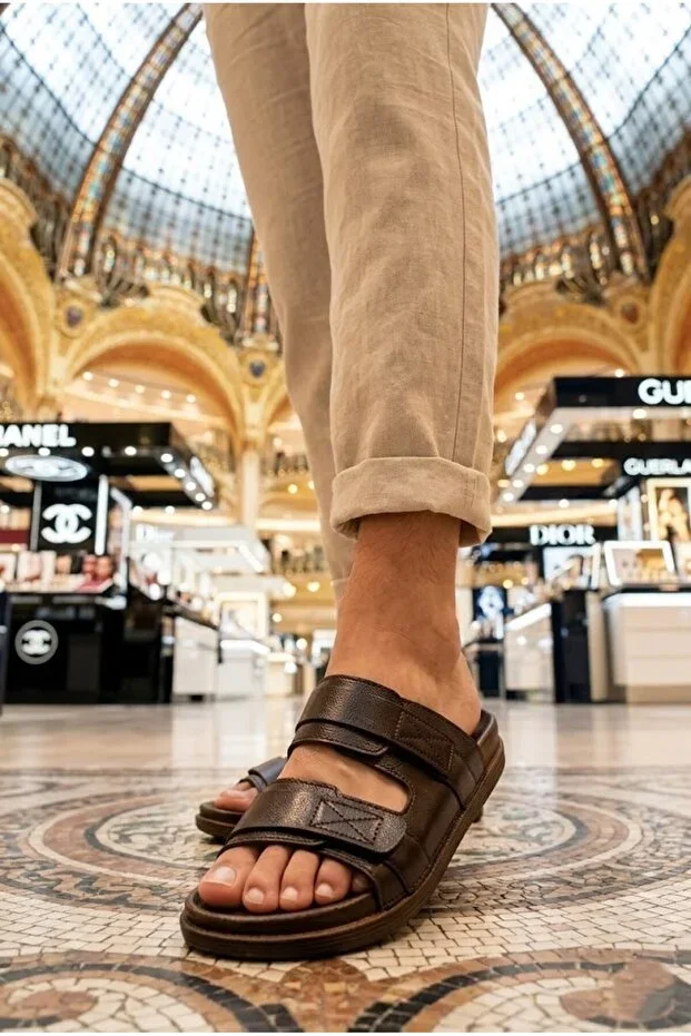 Men's Slippers, Soft, Casual Slippers, Home Outdoor Slippers, Comfortable Sole