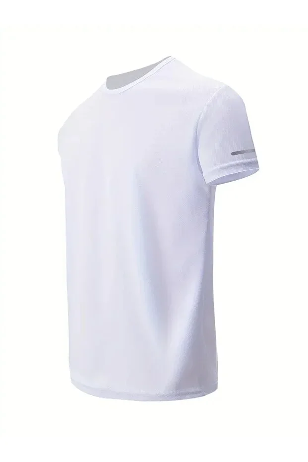 Athletic Technical Performance Sports T-shirt with Quick Dry Feature