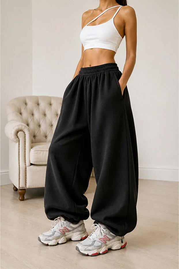 Summer Ultra Loose Adjustable Cuffed Daily Use Sweatpants