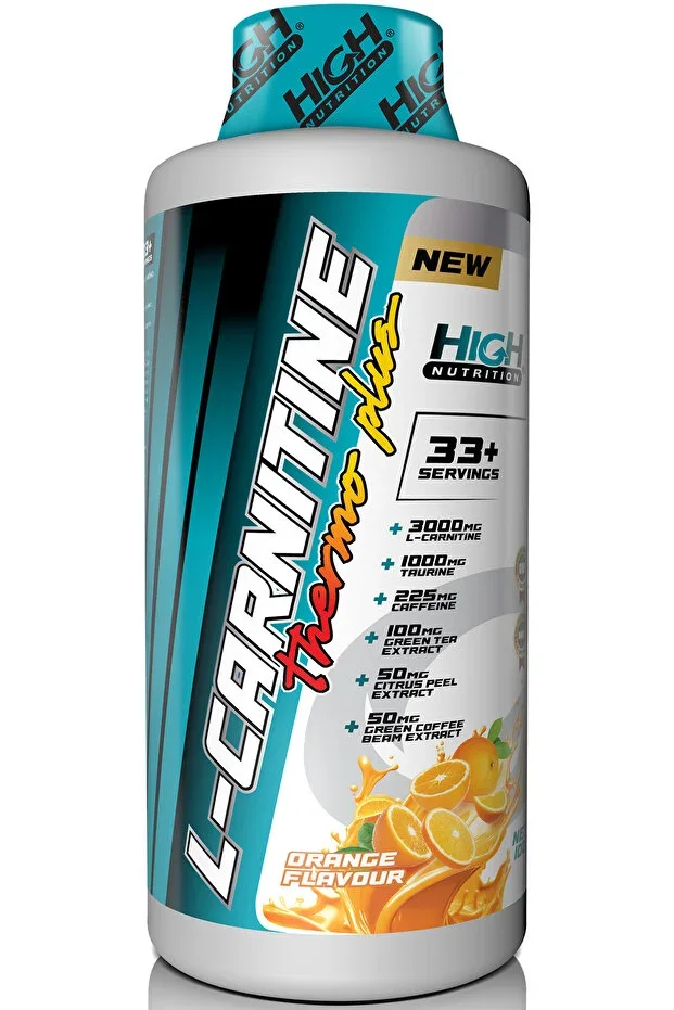 L-Carnitine Thermo Plus 3000 Mg 33 Servings 1000 ml Orange Flavored L-Carnitine L-Carnitine