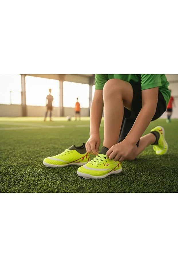 Professional Artificial Turf Shoes WITH SOCKS Men's Non-Slip Sole Football Shoes