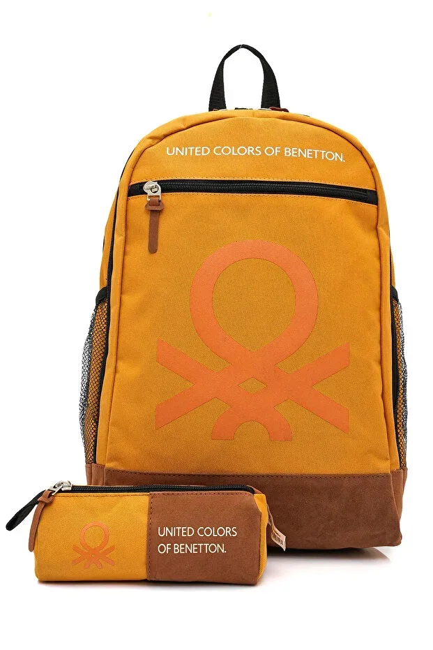 Unisex Youth High School University 2-Piece School Set School Bag and Pencil Case Set 1